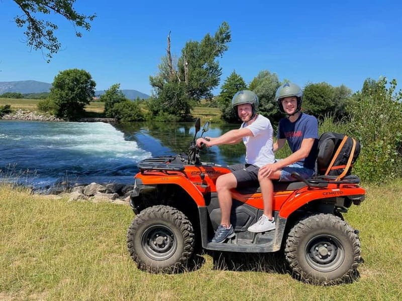 From Split: Off-Road Quad Safari Experience - Swimming potential: when the river becomes part of your day