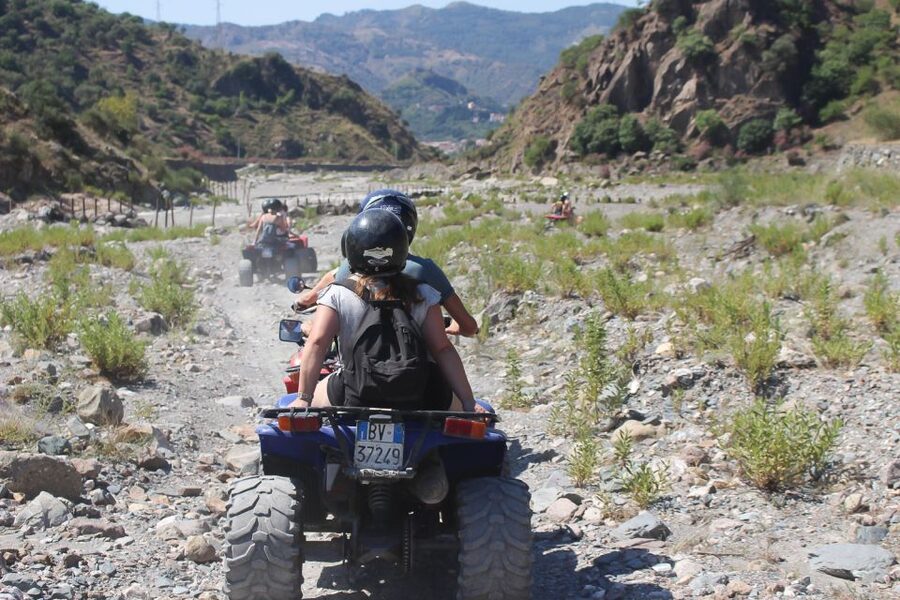 From Taormina: Off-Road ATV Tour Alcantara & Mount Etna - Linguaglossa and Moio Alcantara: Etna’s farthest crater moment