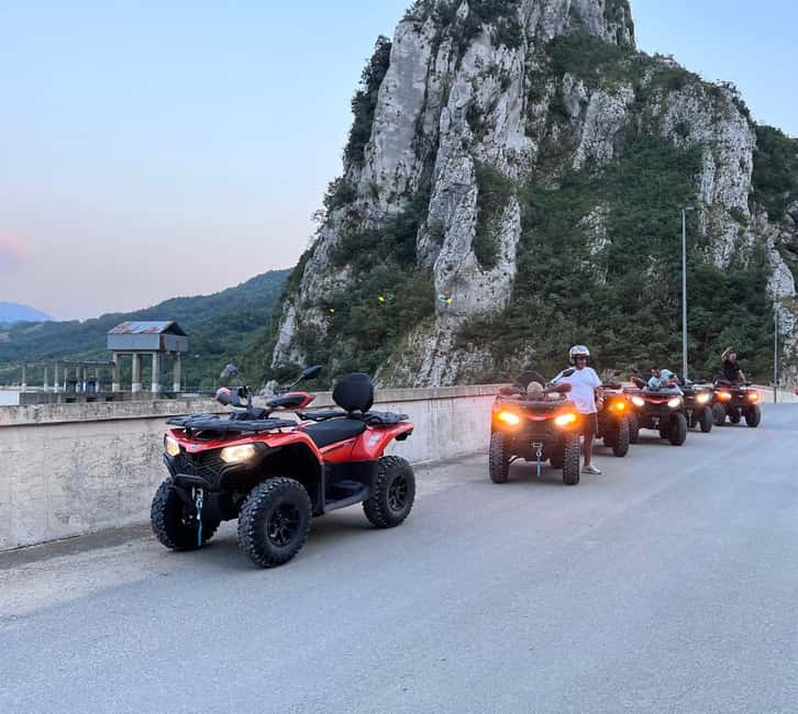 From Tirana : Bovilla Lake ATV/Quad Bike Tour - Guides, group size, and the safety vibe you want