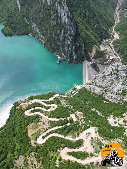 From Tirana : Bovilla Lake ATV/Quad Bike Tour - The ride to Lake Bovilla: the 45 minutes that sets the tone