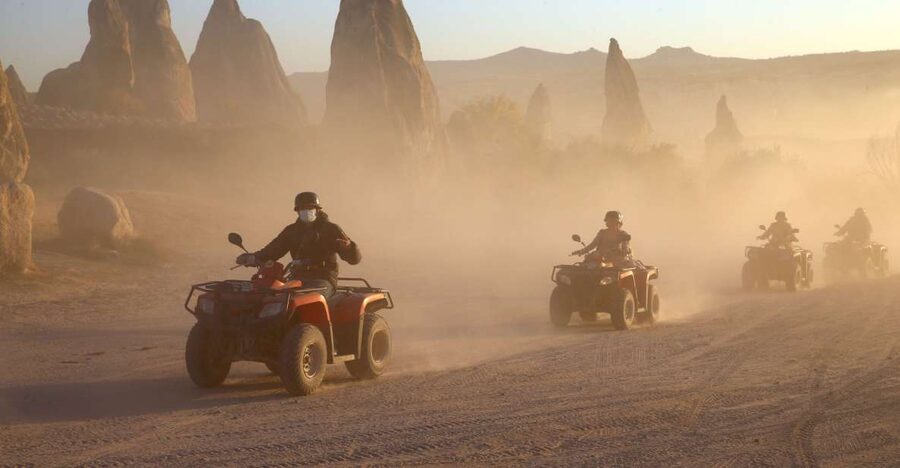 From Ürgüp/Göreme: Cappadocia Sunrise or Sunset Quad Tour - Getting picked up in Ürgüp or Göreme (and why timing matters)