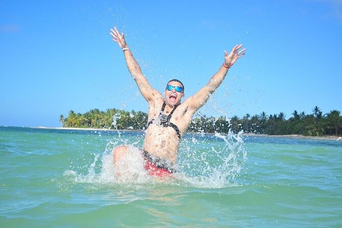 Full Day ATV Experience and Booze Cruise with Open Bar - The Booze Cruise Part: Open Bar, Music, Snacks, and a Natural Pool
