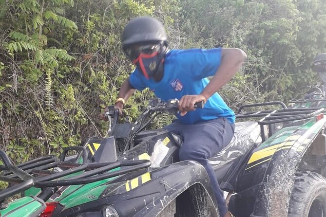 Full Day ATV, Ricks Café, Beach and Shopping Tour from Montego Bay - Green Island ATV: muddy trails, obstacles, and a first-timer-friendly vibe