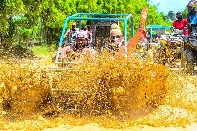 Full-day Buggy & Party Boat tour: snorkel, open bar, cave pool - Morning pickup and the 8:30 start: your day at a glance
