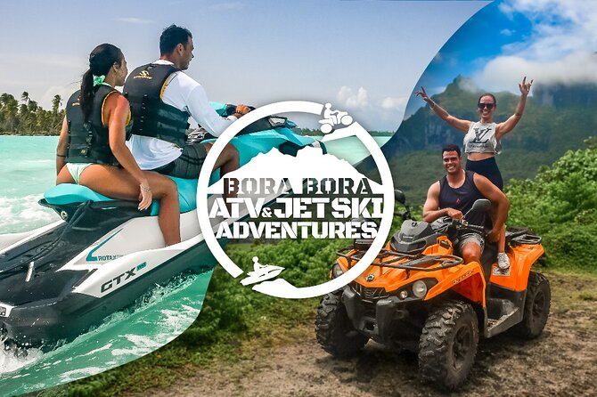 Full Day Combo ATV & Jet Ski with a Polynesian BBQ on a Motu - Morning ATV: Viewpoints, Off-Road Trails, and WWII Cannons
