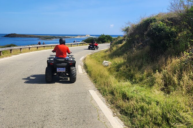 Full Island ATV-UTV Guided Tour in Dutch and French St. Maarten - Rotary Lookout Point: the Moses walk and ocean-rock moment