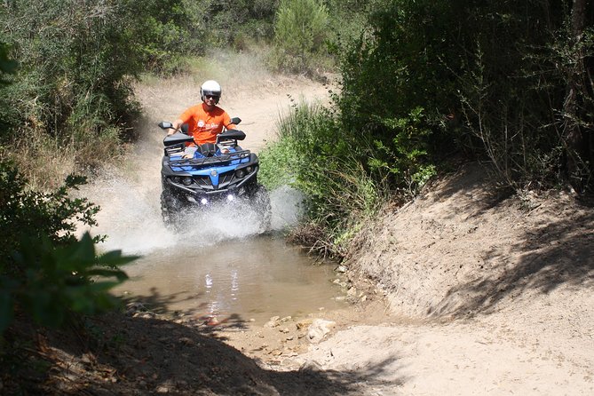 FUN Quad Mallorca - Camp de Mar return ride: rocky coastlines and turquoise coves