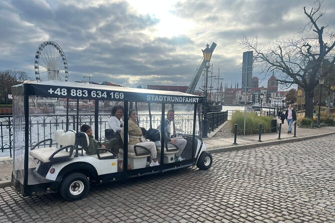 Gdansk: 2H City Sightseeing Tour LIVE GUIDED by Buggy/Golf cart - Price and time: what $51.97 buys you in Gdańsk