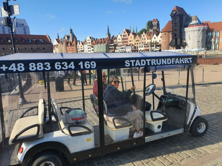 Gdansk: City Sightseeing Tour by Golf Cart/Buggy Guided Tour - Skip the ticket line and beat the “where do we go next?” problem