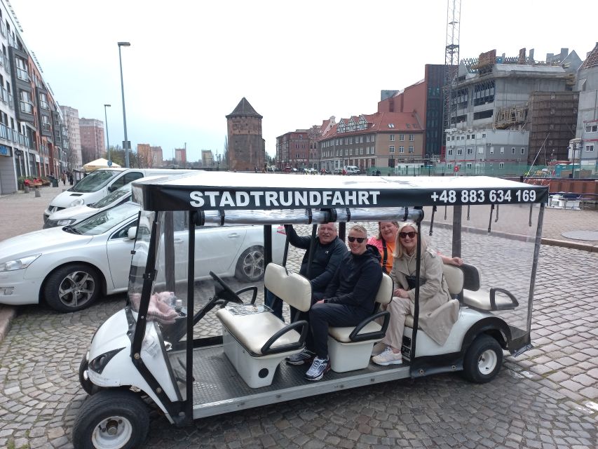 Gdansk: City Tour Live Guided by Golf Cart/Buggy Sightseeing - Golden Gate: Why One Passage Became a Signature