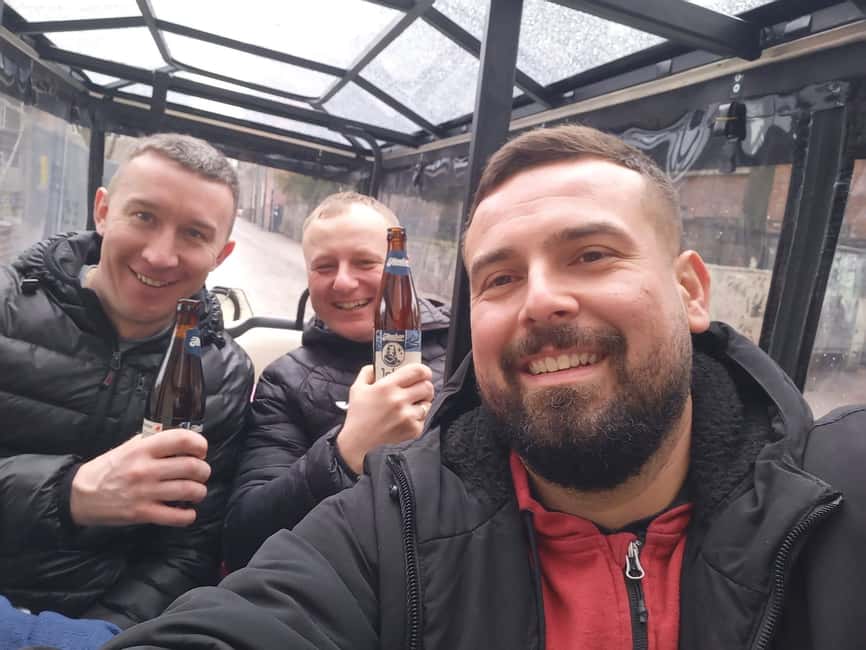Gdansk: Top Unlimited Beer & Highlights Tour by Golf Buggy - How the golf buggy tour actually feels in 30 to 60 minutes