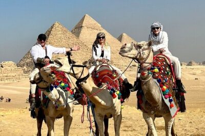 Giza Pyramid tour with ATV,Camel,Lunch,shopping,Dinner Show - The quad bike and camel ride: adrenaline plus a real desert feel