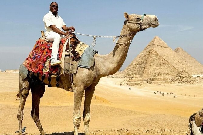 Giza Pyramids, Camel ride and Shopping with ATV Quad bike - Private Giza and Memphis, paced for a real day (not a sprint)
