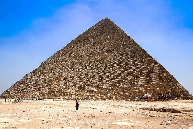 Giza Pyramids, Camel ride and Shopping with ATV Quad bike - Great Pyramid of Khufu (20 minutes): what you get in a short window