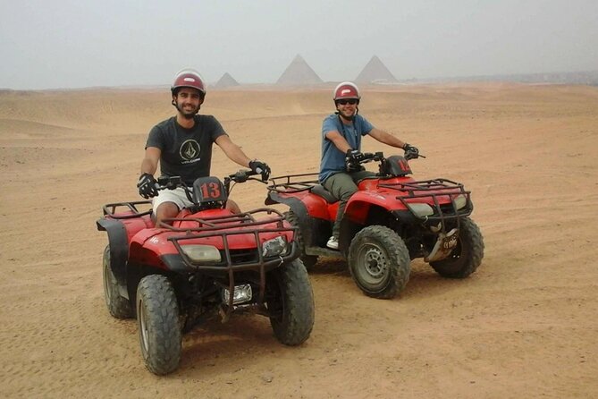 Giza Pyramids private tour, ATV bike, Lunch, Camel ride, shopping - Lunch and small comforts: falafel that keeps you going