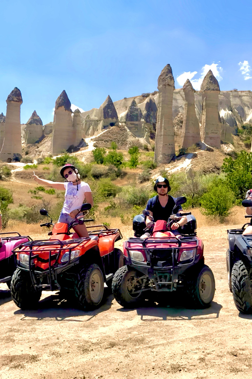 Göreme: Cappadocia Sunset ATV Tour - Red Valley, Rose Valley, Love Valley: The Stops That Make the Ride Worth It