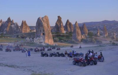 Göreme: Cappadocia Sunset ATV Tour - Göreme Pickup, Helmets, and a Fast Start on Controls