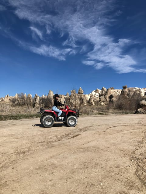 Göreme: Cappadocia Sunset ATV Tour - Kızılçukur Valley Sunset: The Finish Line That Photographs Well