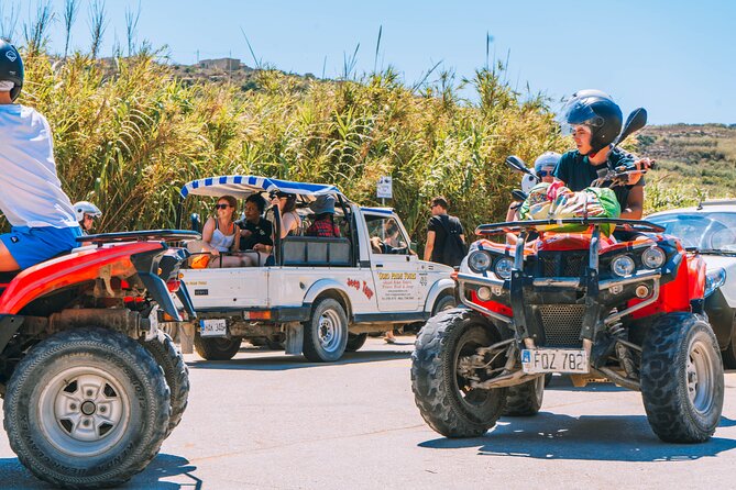 Gozo Full-Day Quad Tour with Private Boat to Gozo & return - Getting there: pickup zones, the start point, and how timing works