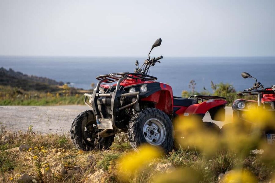 Gozo: Full-Day Quad Tour with Private Round-Trip Boat - Saltpans and Ghasri Valley: the slower stops that add character