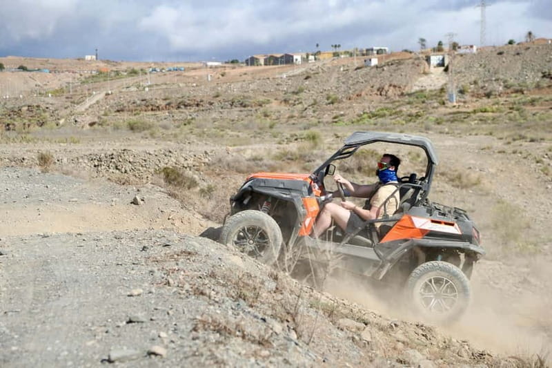 GRAN CANARIA: BUGGY TOUR - 100% OFFROAD SUNSET TOUR 1hr 30m - The sunset payoff: views from higher ground while adrenaline stays running