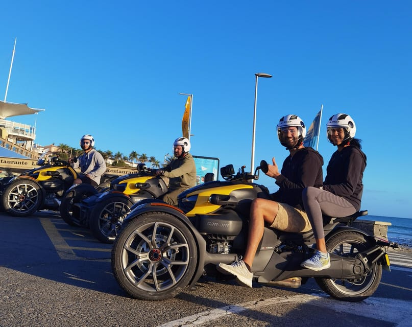 Gran Canaria: Can-Am Ryker 3-Wheel Motorcycle / Buggy / Quad - Stops that make it feel like more than a ride