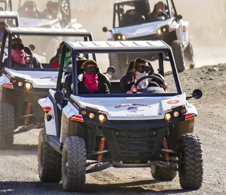 Gran Canaria Guided Buggy Tour - Maspalomas pickup and the first jump into the Ayagaures Valley