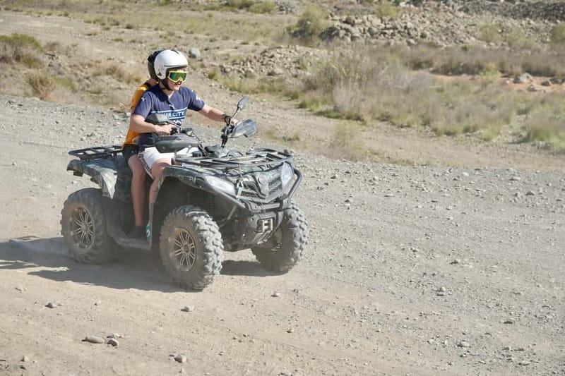 GRAN CANARIA: QUAD TOUR - AFTERNOON SUNSET TOUR 1HR 45 MIN - Driving your own quad: experience rules that protect the ride