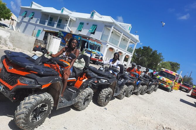 GRAND TURK: Luxury ATV Adventure Tour - Luxury automatic CFMoto ATV: the ride that feels fun right away