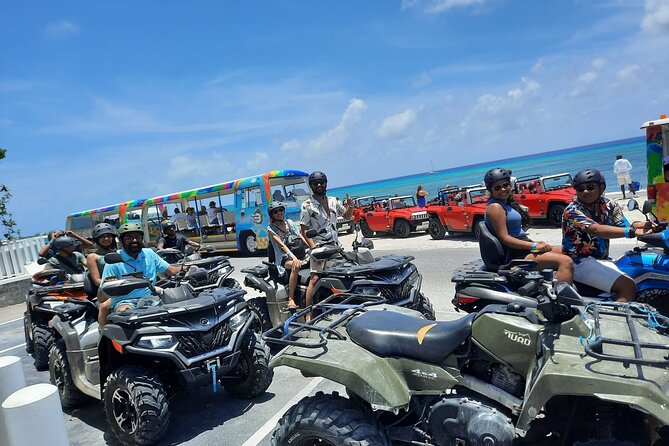 GRAND TURK: Luxury ATV Adventure Tour - Food and refreshments: bottled water plus optional jerk lunch