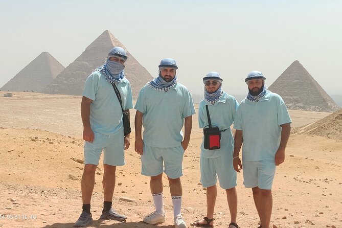 Guided Tour of Giza Pyramids&Sphinx&Camel Ride&ATV bike &Lunch - Panoramic viewpoint: best photos, plus camel ride time