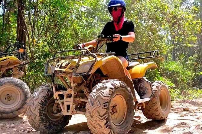 Half-day Adventure: Cenote + Ziplining + ATV Tour - ATV Time Through the Jungle Trails: What 50 Minutes Feels Like