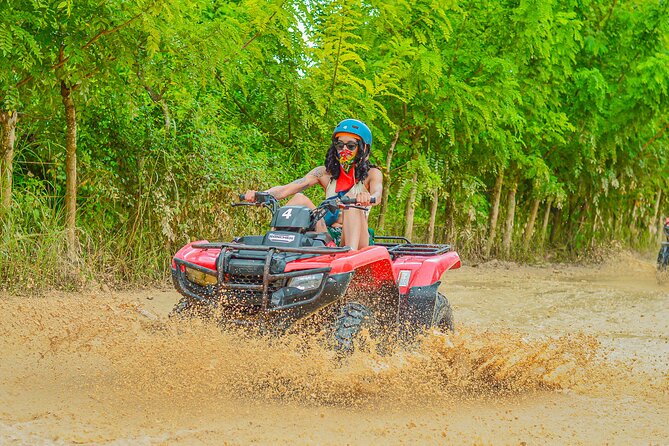 Half-day buggy OR ATV tour to Water Cave and Macao Beach - Water Cave: the swim time that makes this tour worth it