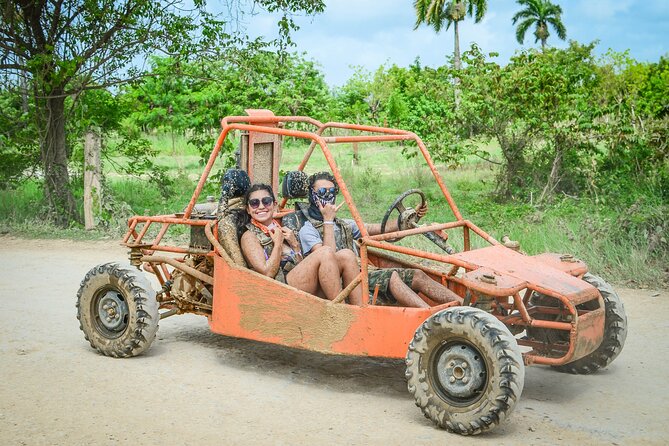 Half-Day Buggy Tour to Water Cave and Macao Beach - Los Hoyos del Salado cenote: 20 minutes in a 25-foot water cave