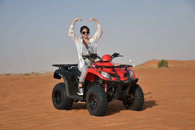 Half Day Morning Safari with Quad Bike and Camel Ride - Sand surfing and the 30-minute play zone