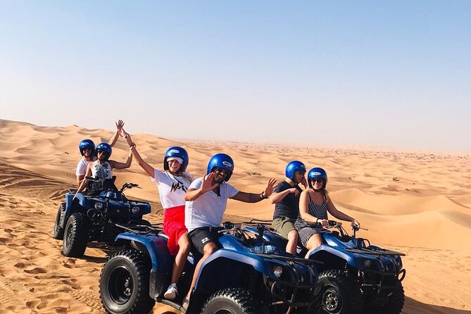 Half Day Morning Safari with Quad Bike and Camel Ride - 4x4 dune bashing on the Red dunes: Where the tires matter