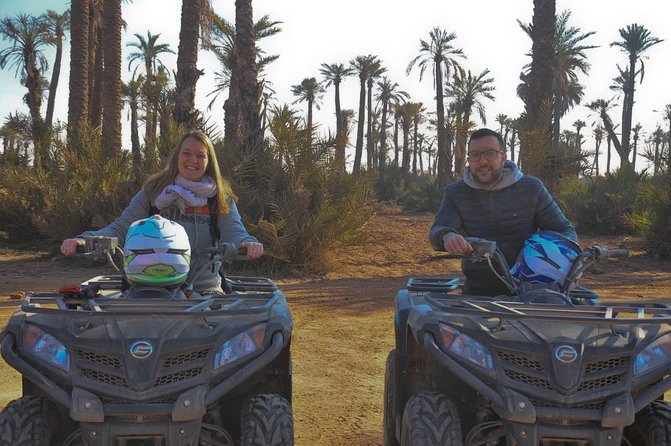 Half-Day Palm grove desert Quad & Camel Tour - Quad biking and camel riding in Marrakech’s outskirts