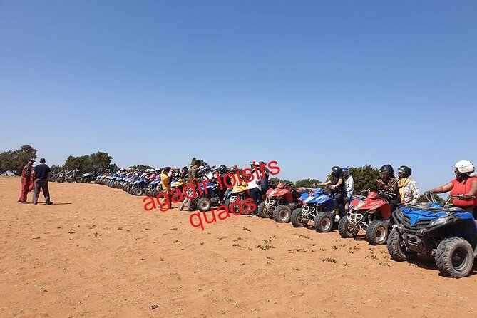 Half day Quad excursion / Half day quad - Getting From Agadir To Sidi Bibi by Pickup Minibus