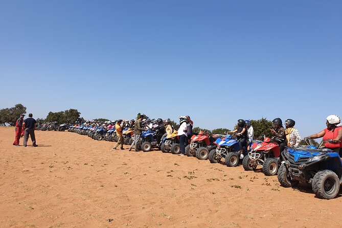 Half-day QUAD In Agadir + pick-up included from Agadir - The mint tea pause in a Berber-style setting