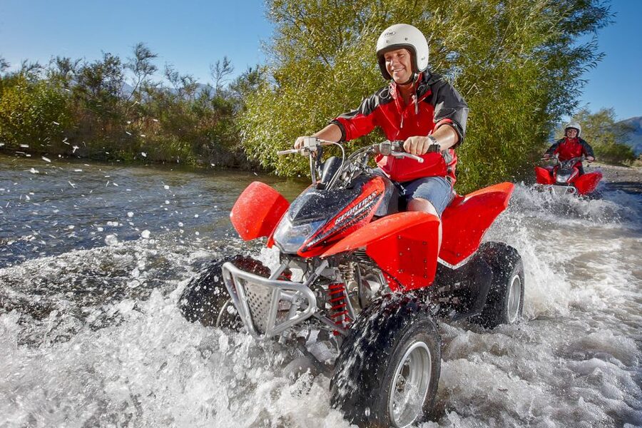 Hanmer Springs 2-Hour Quad Bike Safari - The Trail Mix: Mud, Dust, Dirt, and River Crossings