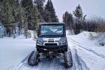 Heated and Enclosed ATV Tour in Alaska. Open All Year Round - Polaris North Star 1000s with Heat and AC: Comfort That Actually Matters