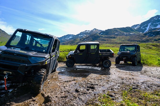 Heated and Enclosed ATV Tour in Alaska. Open All Year Round - Hatcher Pass Driving, Wildlife Stops, and the 2-Hour Off-Road Core
