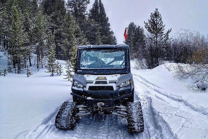 Heated and Enclosed ATV Tour in Alaska. Open All Year Round - Polaris North Star 1000s with Heat and AC: Comfort That Actually Matters