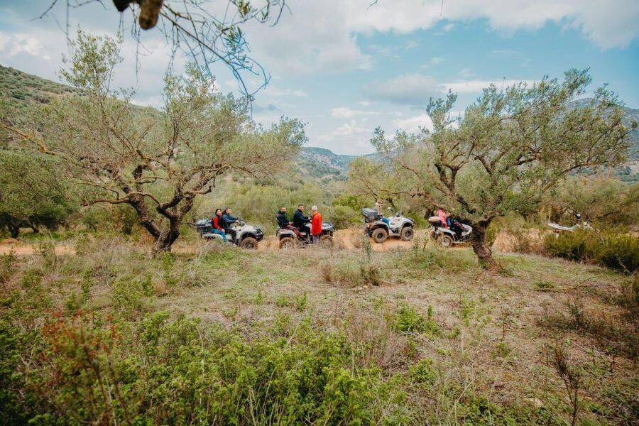 Hersonissos: ATV Quad Bike Safari in the Mountains of Crete - Aposelemis dam, Sfentili, and Panagias monastery: the finishing loop with meaning