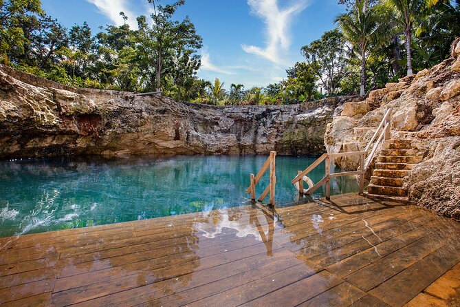 Hidden Cenote Swim & ATV Jungle Adventure with Transportation - Puerto Morelos town break: snacks, shopping, and real rhythm