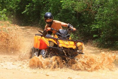 Hidden Cenote Swim & ATV Jungle Adventure with Transportation - The cenote swim: clear water and a quick reset