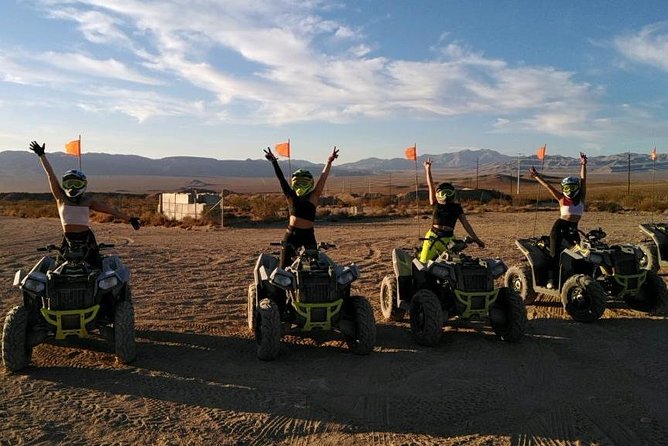 Hidden Valley and Primm ATV Tour from Las Vegas - McCullough Mountain Range climbs and the high-desert view payoff