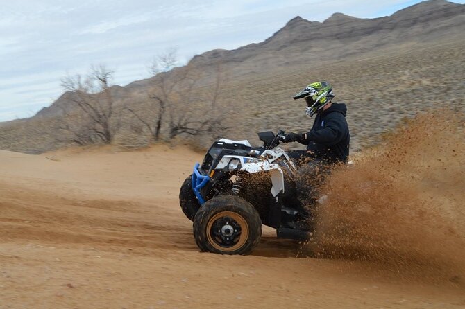 Hidden Valley and Primm Extreme ATV Tour from Las Vegas - South Point pickup, Jean staging, and the Seven Magic Mountains photo stop