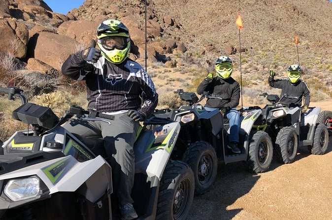 Hidden Valley and Primm Extreme ATV Tour from Las Vegas - Ivanpah Valley and the Roach dry lake bed: where speed becomes the point