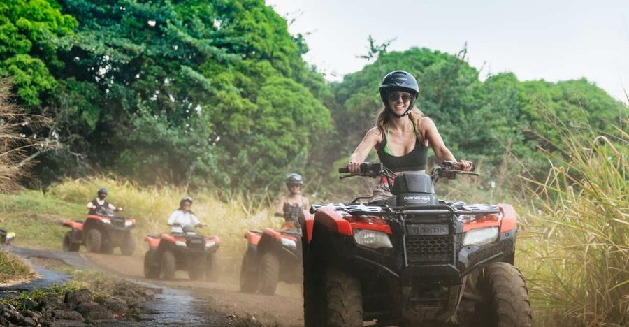 Holualoa: Polynesian Culture ATV Tour - Rainbow Eucalyptus Grove to Jungle Trails: What the Driving Feels Like